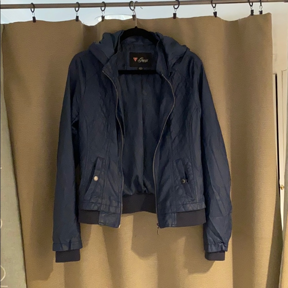 Vegan leather jacket